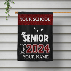 GeckoCustom Graduation Garden Flag, Senior 2023, Best Gift Idea Party Flag HN590