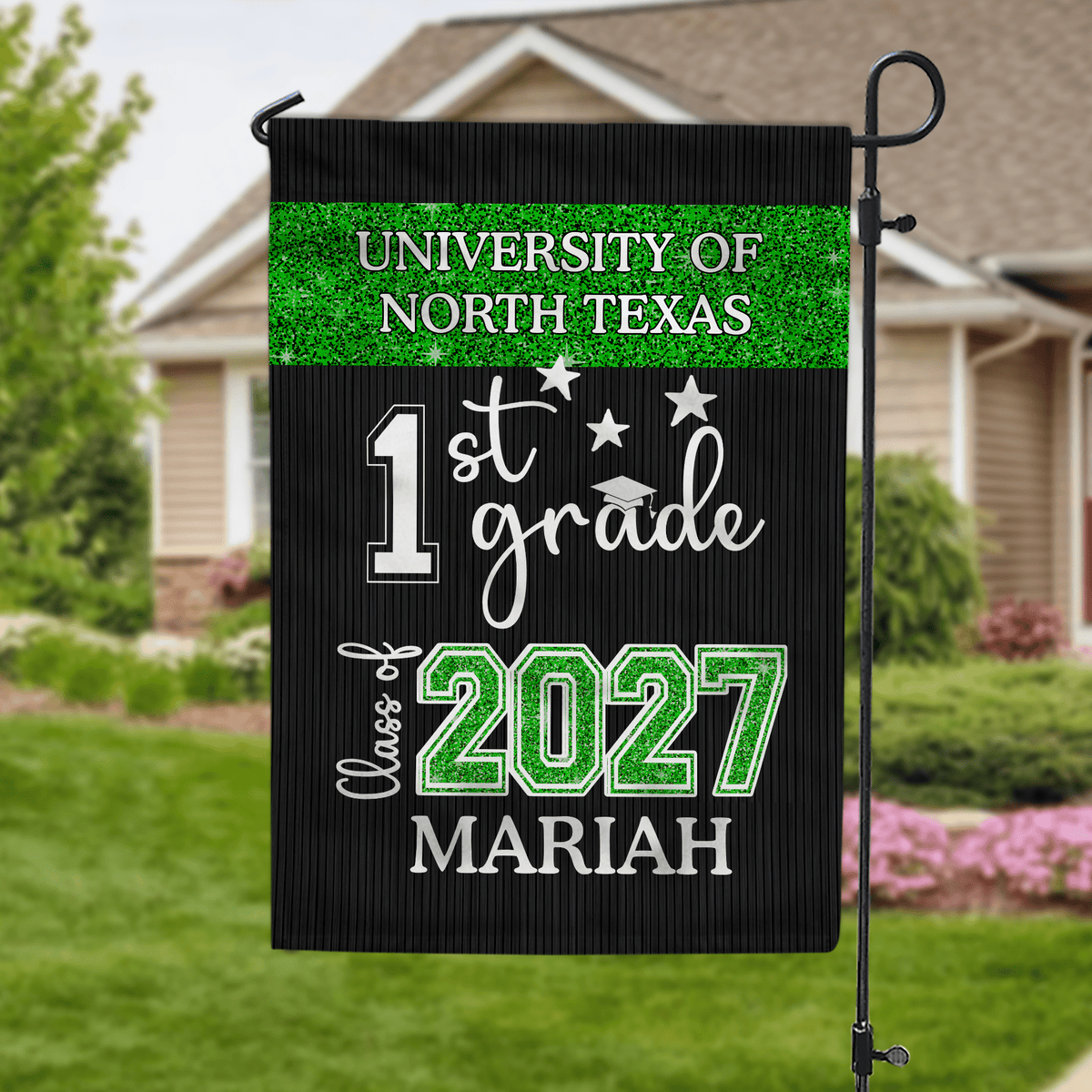 GeckoCustom Graduation Garden Flag, Senior 2025, Best Gift Idea Party Flag HN590 HA75 891884