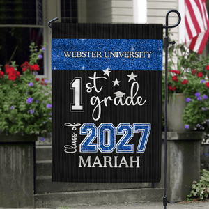 GeckoCustom Graduation Garden Flag, Senior 2025, Best Gift Idea Party Flag HN590 HA75 891884