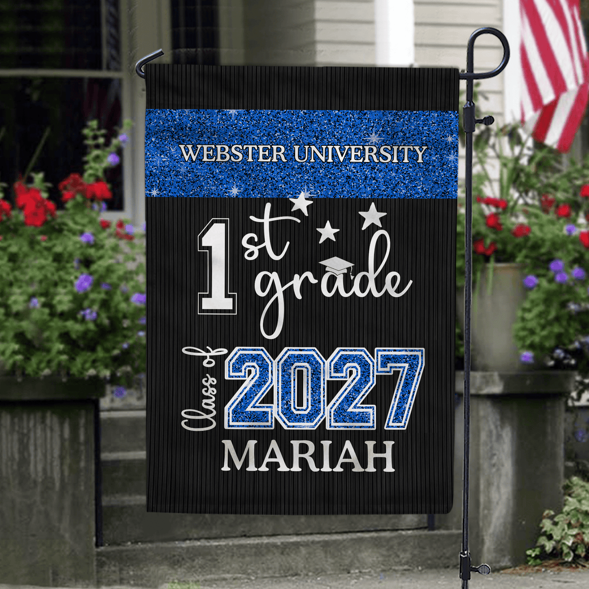 GeckoCustom Graduation Garden Flag, Senior 2025, Best Gift Idea Party Flag HN590 HA75 891884