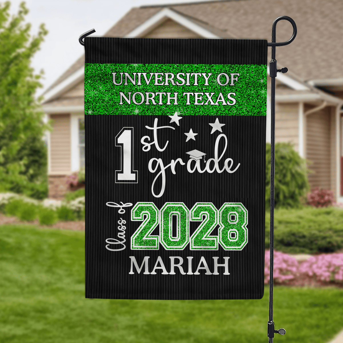 GeckoCustom Graduation Garden Flag, Senior 2025, Best Gift Idea Party Flag HN590 HA75 891884