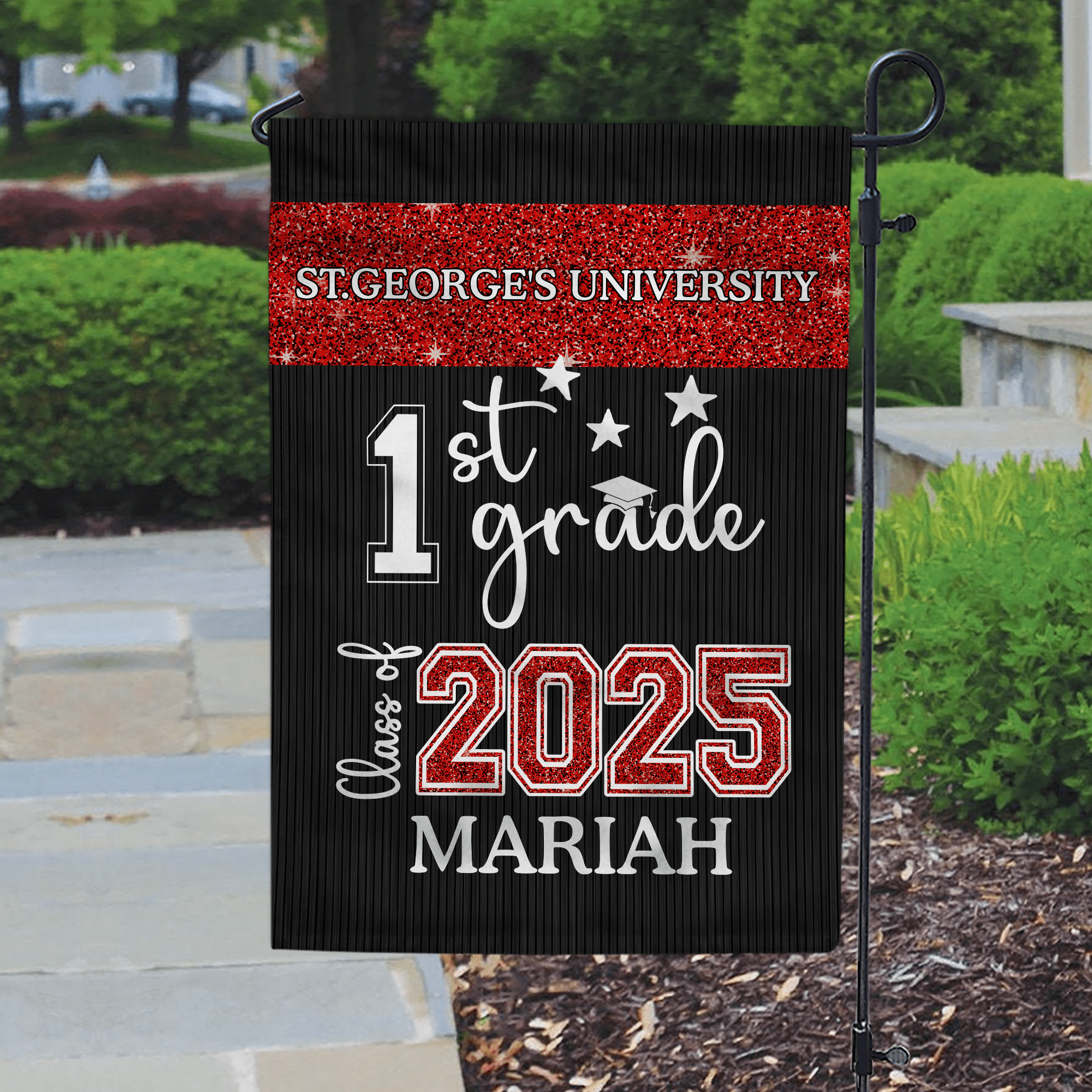 GeckoCustom Graduation Garden Flag, Senior 2025, Best Gift Idea Party Flag HN590 HA75 891884