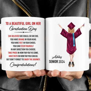 GeckoCustom Graduation Gift Personalized Graduation Senior Coffee Mug C600