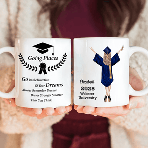 GeckoCustom Graduation Gifts Senior 2024 Custom Coffee Mug C203