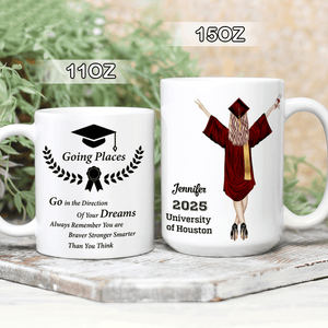 GeckoCustom Graduation Gifts Senior 2024 Custom Coffee Mug C203