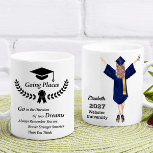 GeckoCustom Graduation Gifts Senior 2024 Custom Coffee Mug C203