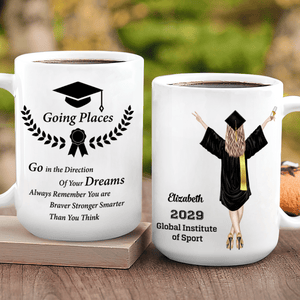 GeckoCustom Graduation Gifts Senior 2024 Custom Coffee Mug C203