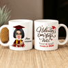 GeckoCustom Graduation mug, Custom Chibi Art, Personal Mug, HN590