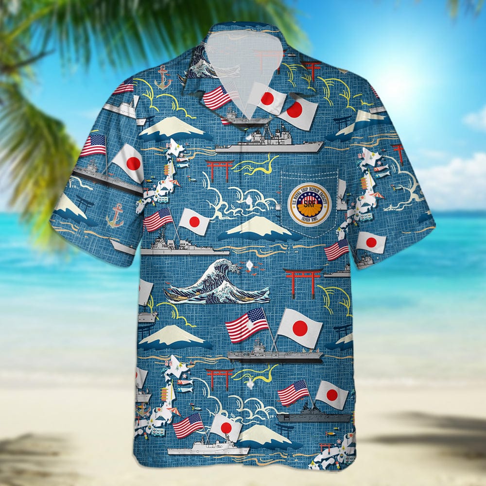 GeckoCustom Great Custom Photo Man's Hawaiian Shirt HN590