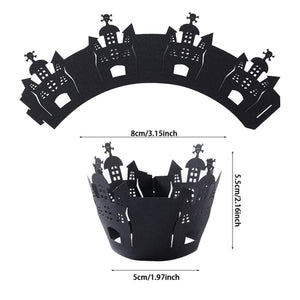 GeckoCustom Halloween Bat Table Runner Black Spider Web Lace Tablecloth Fireplace Curtain for Halloween Party Decoration Horror House Props as picture 11