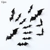 GeckoCustom Halloween Bat Table Runner Black Spider Web Lace Tablecloth Fireplace Curtain for Halloween Party Decoration Horror House Props as picture 19