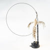 GeckoCustom Handfree Bird/Feather Cat Wand with Bell Powerful Suction Cup Interactive Toys for Cats Kitten Hunting Exercise Pet Products Burlap bird Set