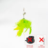 GeckoCustom Handfree Bird/Feather Cat Wand with Bell Powerful Suction Cup Interactive Toys for Cats Kitten Hunting Exercise Pet Products Replacement 11 Only