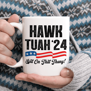 GeckoCustom Hawk Tuah 24 Spit On That Thang Personalized Gift Mug HA75 890934