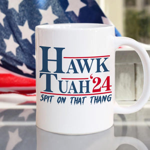 GeckoCustom Hawk Tuah 24 Spit On That Thang Personalized Gift Mug HA75 890960