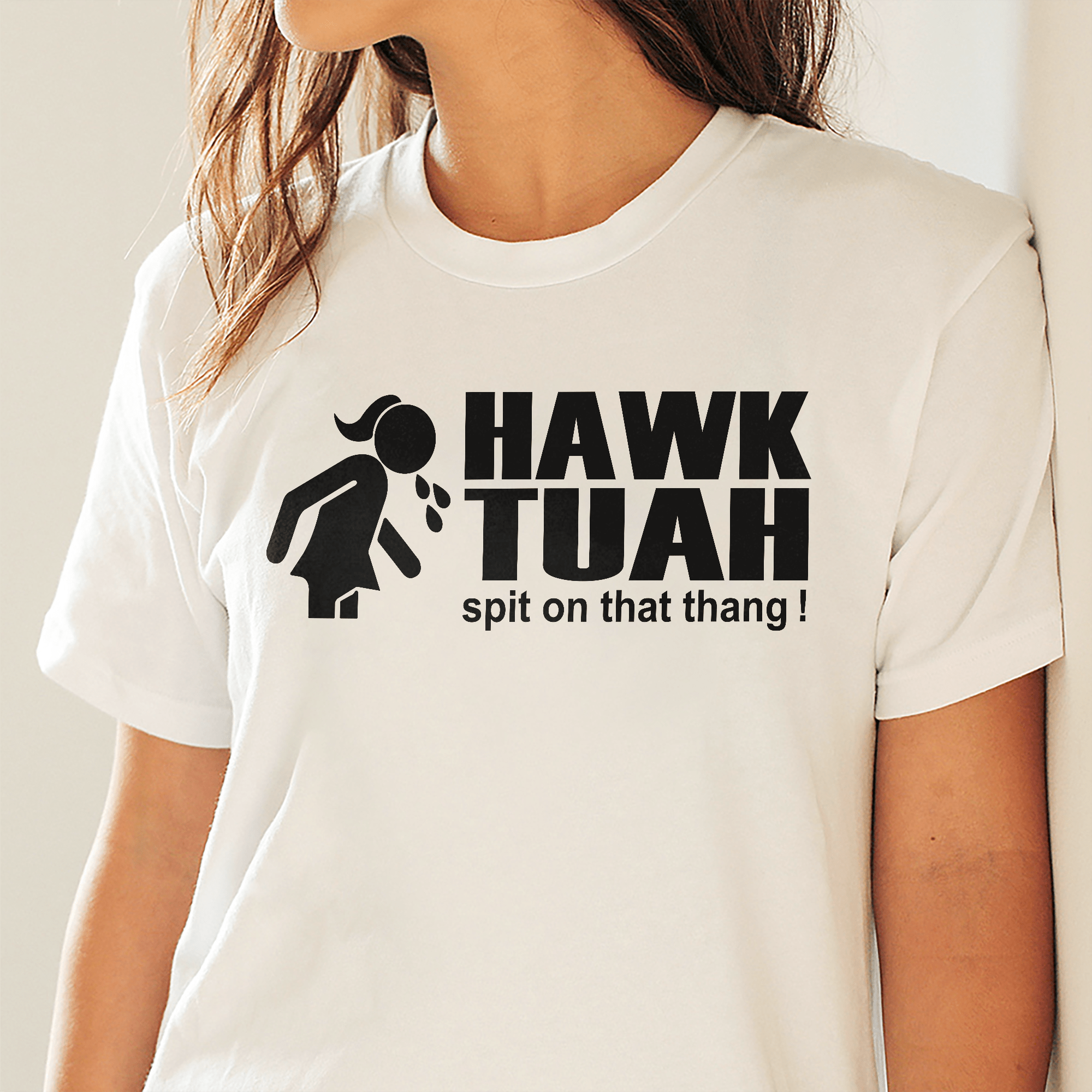 GeckoCustom Hawk Tuah Spit on That Thang Shirt DM01 891303