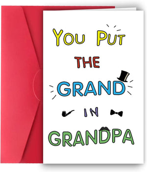 GeckoCustom Hilarious First Father’S Day Card from Wife,First Fathers Day Cards Gifts from Baby Girls Boys, Cute 1St Fathers Day Card, Happy Father’S Day Card from Son Daughter 01