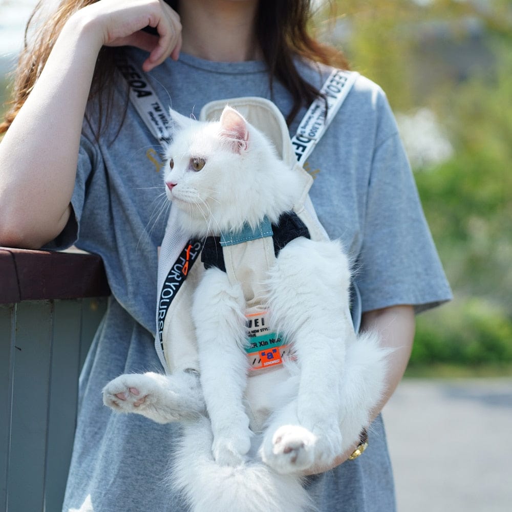GeckoCustom HOOPET Carrier for Dogs Pet Dog Carrier Backpack Mesh Outdoor Travel Products Breathable Shoulder Handle Bags for Small Dog Cats