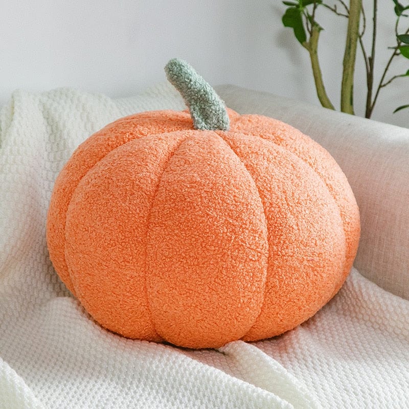 GeckoCustom Hot Sale 20cm Funny Pumpkin Plush Pillow Creative Special-shaped Sofa Cushion Halloween Decoration Cute Children Plush Toys D / about 20cm