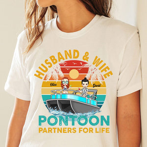 GeckoCustom Husband And Wife Travel Partners For Life Beach Shirt TA29 889643