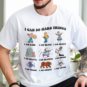 GeckoCustom I Can Do Hard Things Bright Teacher - Believe In Yourself Shirt CH07 891842