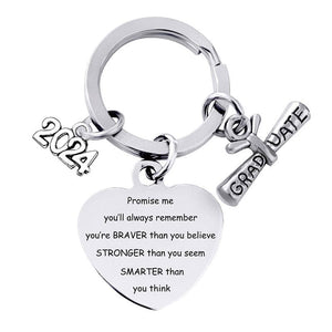 GeckoCustom I Graduation Metal Keychain T286 HN590