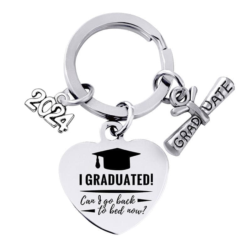 GeckoCustom I Graduation Metal Keychain T286 HN590 2023GKYC006