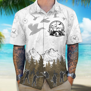 GeckoCustom I Like Beer And Hunting And Maybe 3 People Hawaiian Shirt Personalized Gift N304 889675