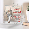 GeckoCustom I Love You Forever And Always Valentine's Day Transparent Plaque Personalized Gift TA29 890299