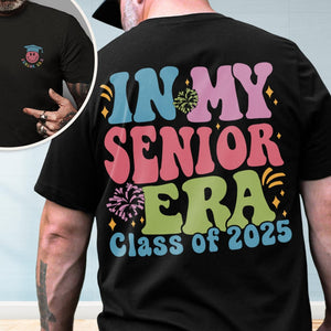 GeckoCustom In my Senior Era 2024 Dark Shirt Personalized Gift K228 890049