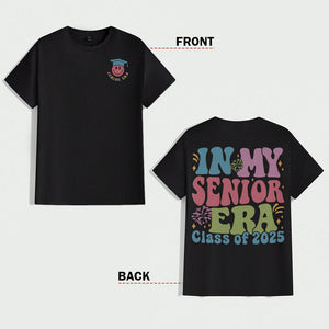 GeckoCustom In my Senior Era 2024 Dark Shirt Personalized Gift K228 890049