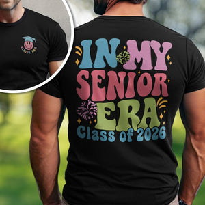 GeckoCustom In my Senior Era 2024 Dark Shirt Personalized Gift K228 890049