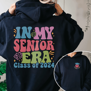 GeckoCustom In my Senior Era 2024 Dark Shirt Personalized Gift K228 890049