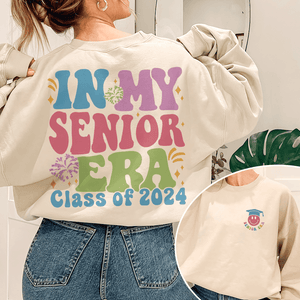 GeckoCustom In My Senior Era 2024 Graduation Shirt Personalized Gift K228 890047