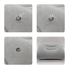 GeckoCustom Inflatable Air Pillow Bed Sleeping Camping Pillow PVC Nylon Neck Stretcher Backrest Pillow for Travel Plane Head Rest Support