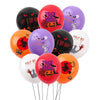 GeckoCustom Large Inflatable Ghost Tree Pumpkin Witch Balloons Halloween Spider Bat Mummy Balloon Scary Halloween Party Decoration Kids Toy 10pcs 1 / Other