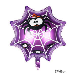 GeckoCustom Large Inflatable Ghost Tree Pumpkin Witch Balloons Halloween Spider Bat Mummy Balloon Scary Halloween Party Decoration Kids Toy Auburn / Other