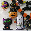 GeckoCustom Large Inflatable Ghost Tree Pumpkin Witch Balloons Halloween Spider Bat Mummy Balloon Scary Halloween Party Decoration Kids Toy