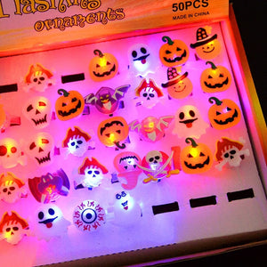 GeckoCustom LED Light Halloween Glowing Ring