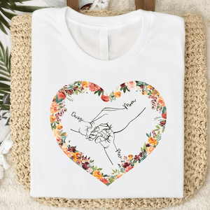 GeckoCustom Love Heart Happy Mother's Day Shirt Personalized Gift T286 890376