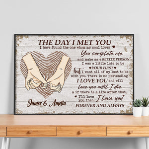 GeckoCustom Love You Forever And Always Valentine Poster TA29 890187