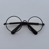 GeckoCustom Lovely Vintage Round Cat Sunglasses Reflection Eye wear glasses For Small Dog Cat Pet Photos Pet Products Props Accessories I / M