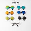 GeckoCustom Lovely Vintage Round Cat Sunglasses Reflection Eye wear glasses For Small Dog Cat Pet Photos Pet Products Props Accessories