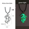 GeckoCustom Luminous Glowing Arrow Pendant Necklace Knight Spear Necklace Glow In The Dark Pike Necklace for Women Men Halloween Gift ygl03ascA