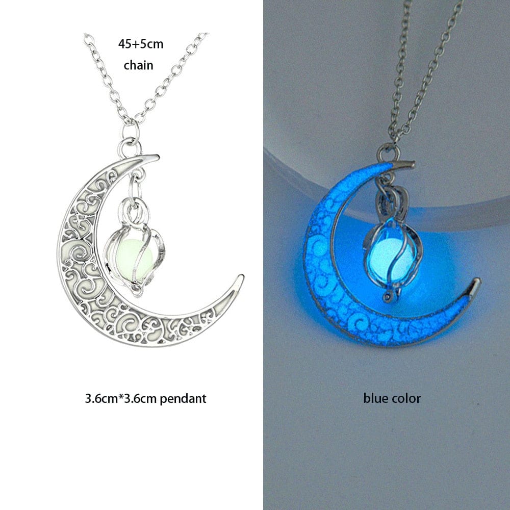 GeckoCustom Luminous Glowing Arrow Pendant Necklace Knight Spear Necklace Glow In The Dark Pike Necklace for Women Men Halloween Gift ygxl39bxxx