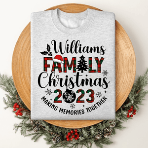 GeckoCustom Making Memories Together Family Christmas Tees Personalized Gift DA199 889942