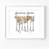 GeckoCustom Mama's Garden Mother's Day Family Picture Frame TA29 890316