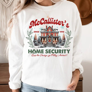 GeckoCustom Mc Callister's Home Security Christmas Sweatshirt HO82 893200