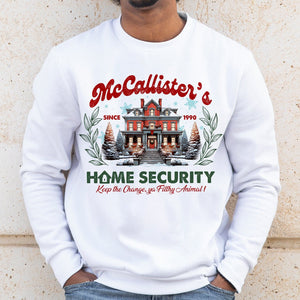 GeckoCustom Mc Callister's Home Security Christmas Sweatshirt HO82 893200