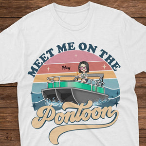 GeckoCustom Meet Me On The Pontoon Shirt TA29 889486